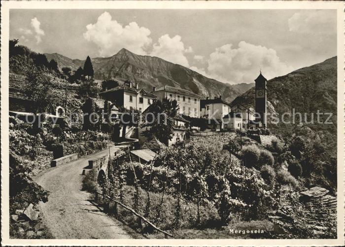 Mergoscia Ortsblick