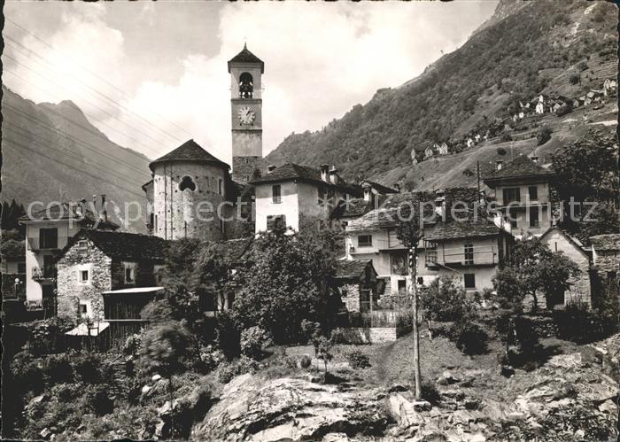 Lavertezzo Ortsansicht Val Verzasca