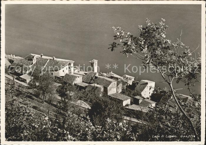 Gandria Lago di Lugano Ortsblick
