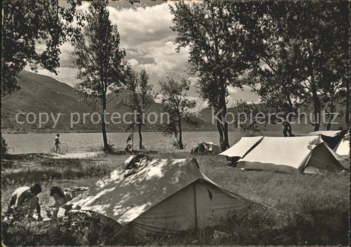 Ascona TI Camping Platz am Lago Maggiore