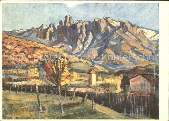 Diessenhofen Pro Infirmis Kuenstlerkarte