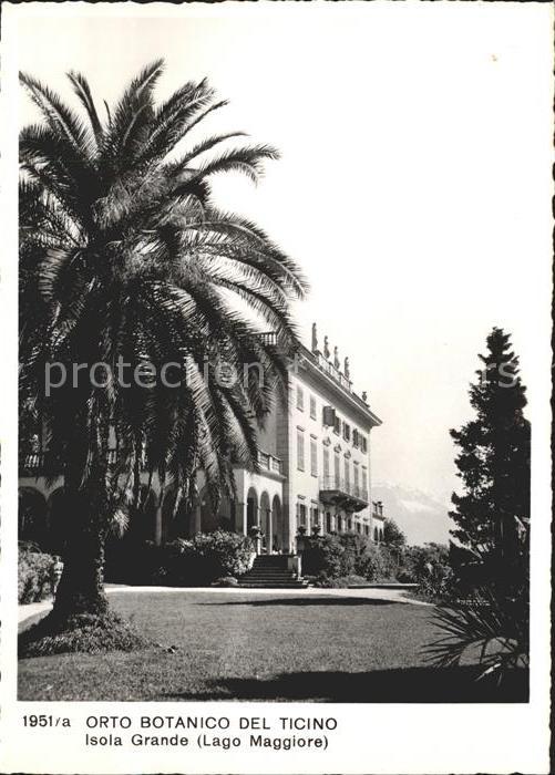 Brissago TI Orto Botanico del Ticino