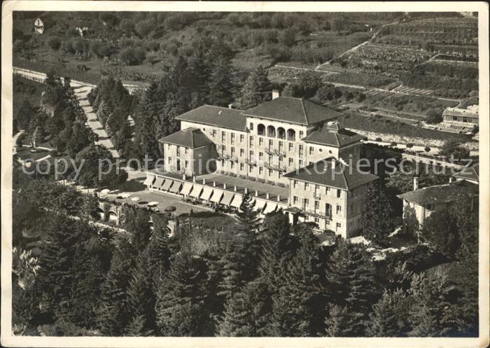 Brissago TI Hotel Brenscino Aerofoto