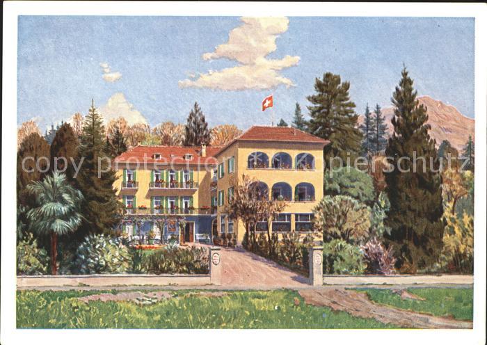 Ascona TI Hotel Pension Schweizerhof