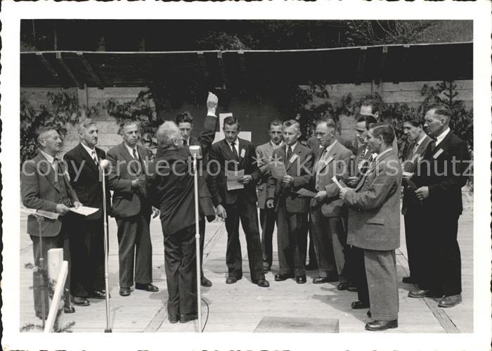 Herisau AR Fest Maennerchor 75 Jahrfeier