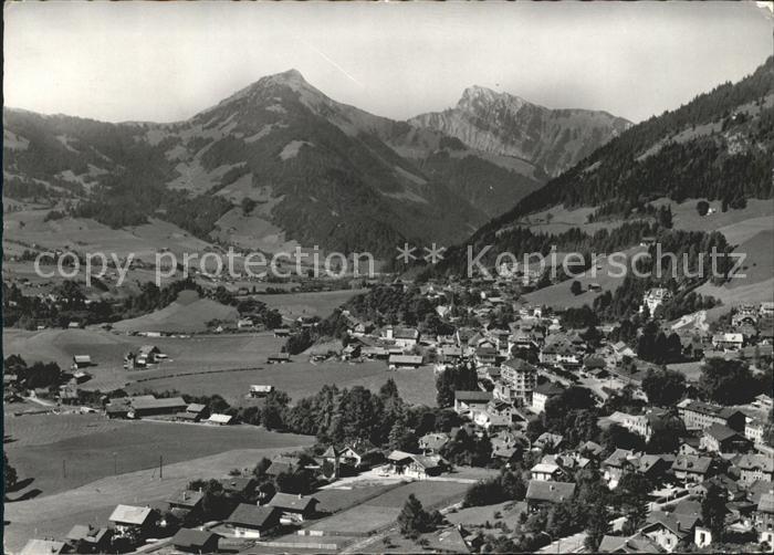 Chateau-d Oex Planachaux et Dent de Corjon Alpes Vaudoises