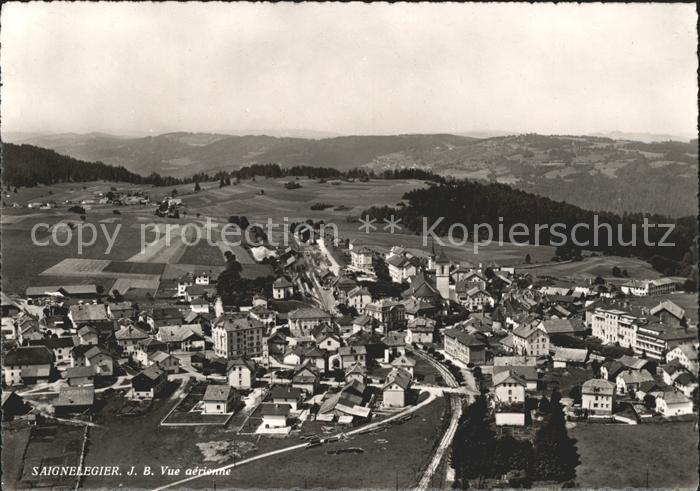 Saignelegier Vue aerienne