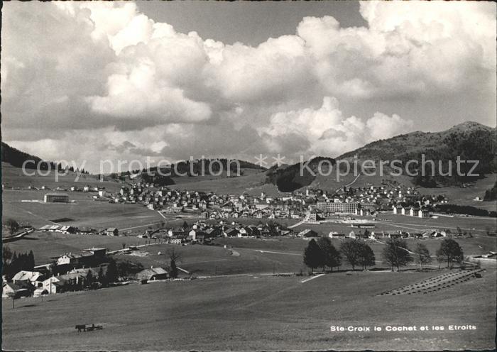 Ste Croix VD Panorama le Cochet et les Etroits