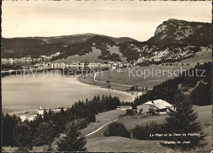 Le Pont VD Panorama Lac Dent de Vaulion Vallee de Joux
