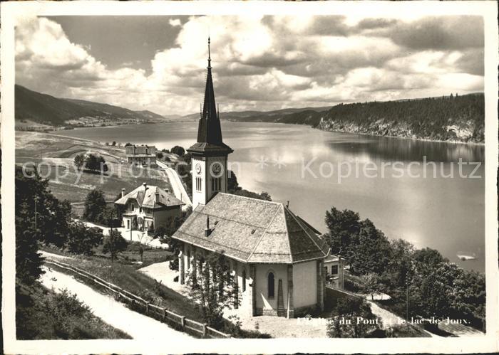 Le Pont VD Eglise et Lac de Joux
