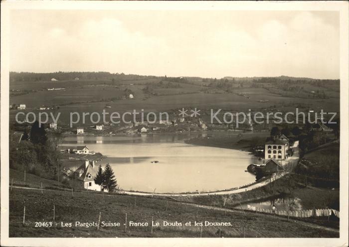 Les Pargots Panorama Le Doubs Douanes Suisse France
