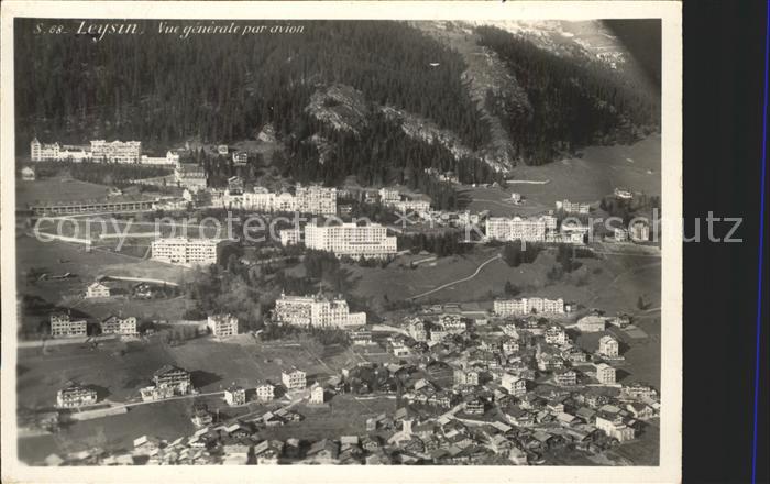 Leysin Vue aerienne