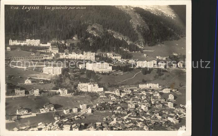Leysin Vue aerienne