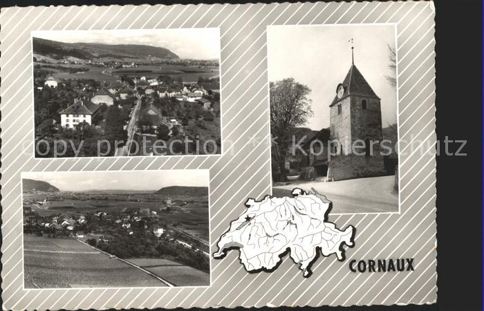 Cornaux Vues aeriennes Tour