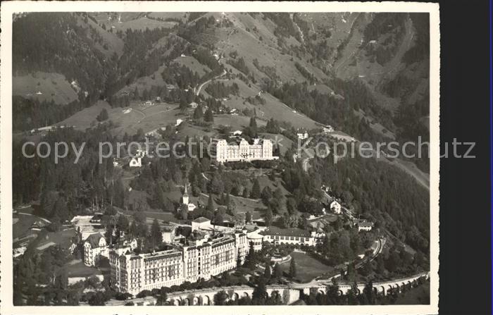 Caux VD Mountain House vue aerienne