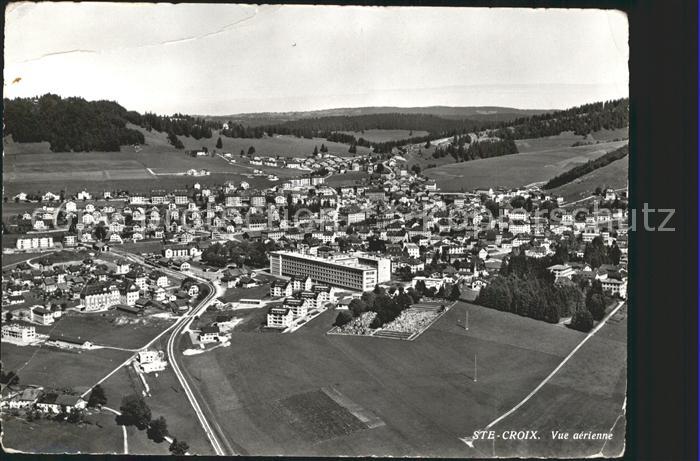 Ste Croix VD Vue aerienne