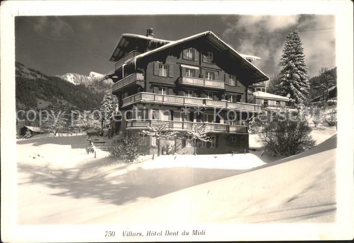 Villars-sur-Ollon Hotel Dent du Midi en hiver