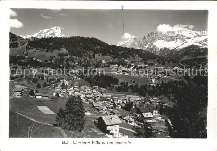 Villars VD Vue generale