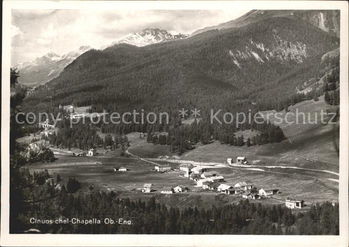 Cinuos-chel Chapella Panorama