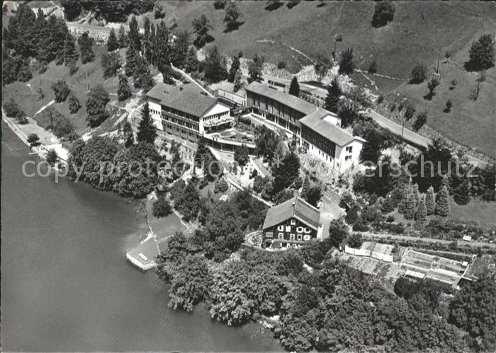 Gersau Vierwaldstaettersee Fliegeraufnahme