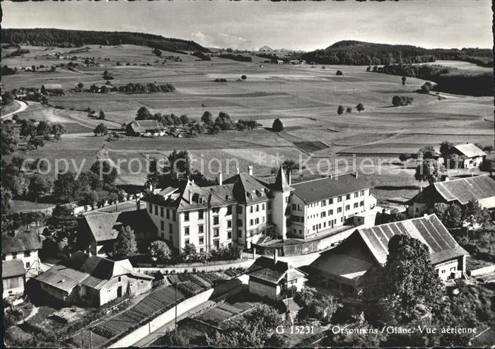 Orsonnens Vue aerienne