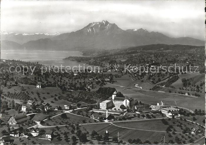 Immensee Institut Bethlehem Fliegeraufnahme