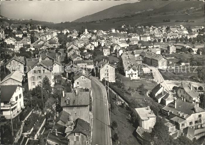 Vallorbe Vue aerienne