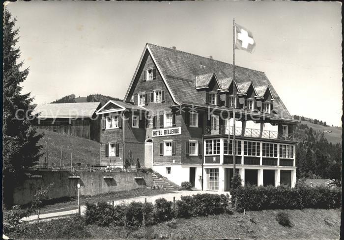 Ebnat-Kappel Hotel Bellevue Schweizer Flagge