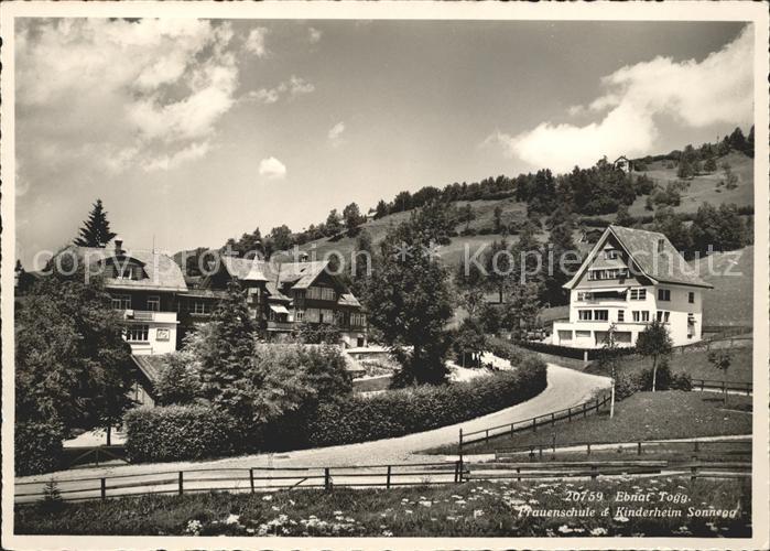 Ebnat-Kappel Frauenschule Kinderheim Sonnegg