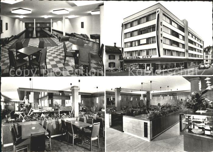 Buchs SG Hotel City Restaurant Kegelbahn