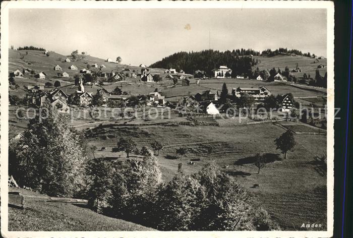 Amden Walensee SG Teilansicht Kurort