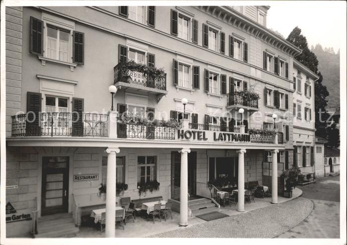 Bad Ragaz Ragatz Hotel Lattmann