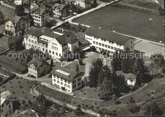 Gossau SG Fliegeraufnahme Gymnasium Friedberg