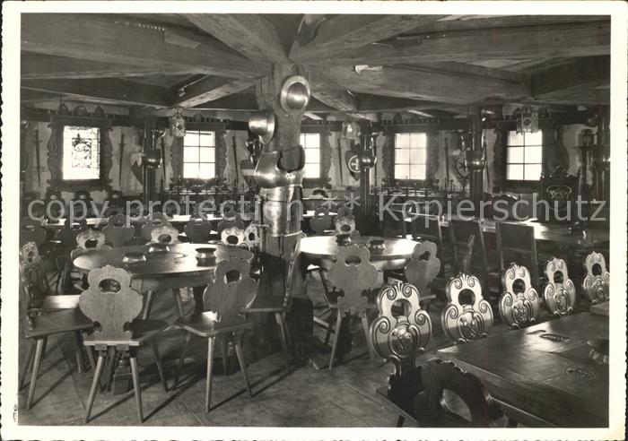 Luzern LU Zunft zu Safran Zunftstube Noelliturm