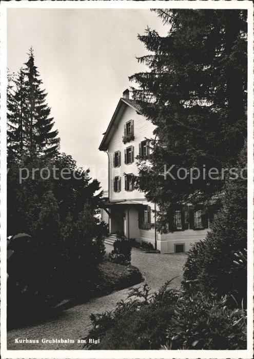 Vitznau Kurhaus Grubisbalm Rigi