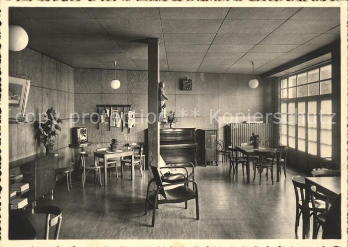 Gersau Vierwaldstaettersee Erholungsheim Hof Tagesraum