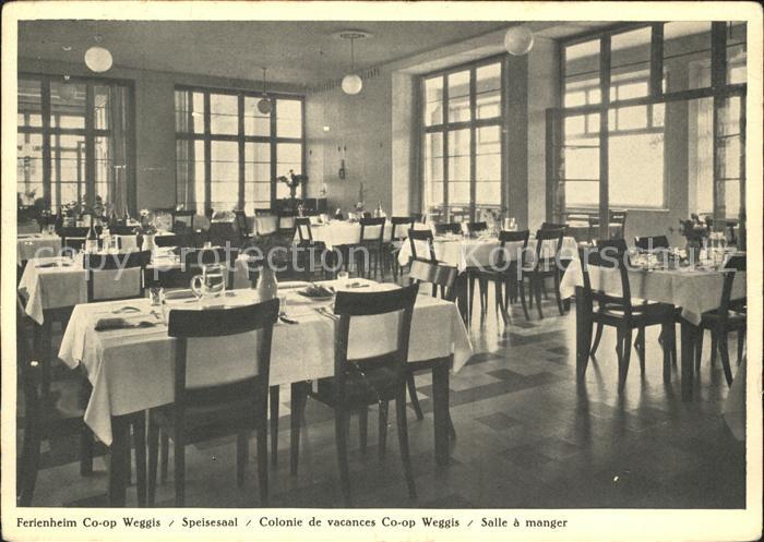 Weggis Vierwaldstaettersee Ferienheim Co-op Speisesaal