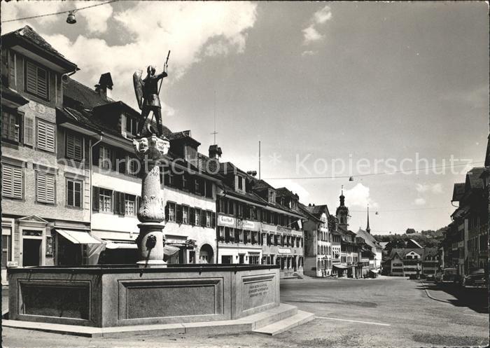 Beromuenster Flecken Pfarrkirche