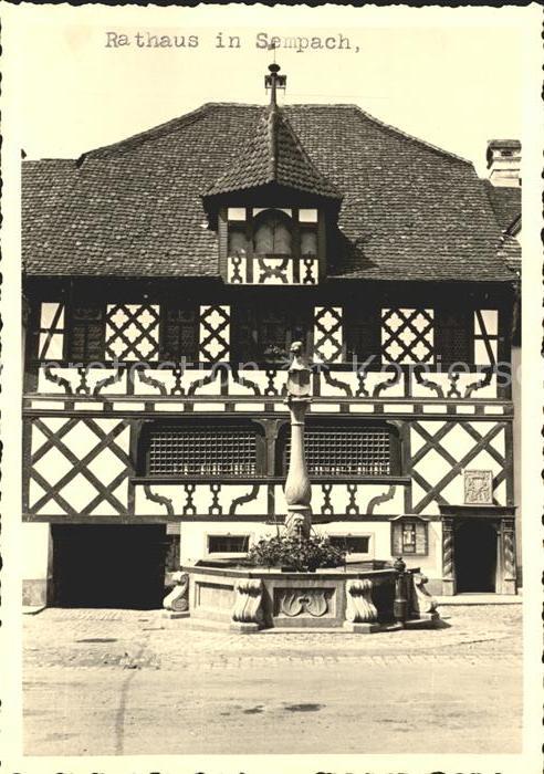 Sempach LU Rathaus