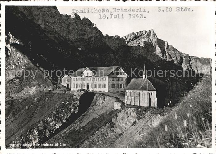 Pilatus Klimsenhorn Tomlishorn Braenderli