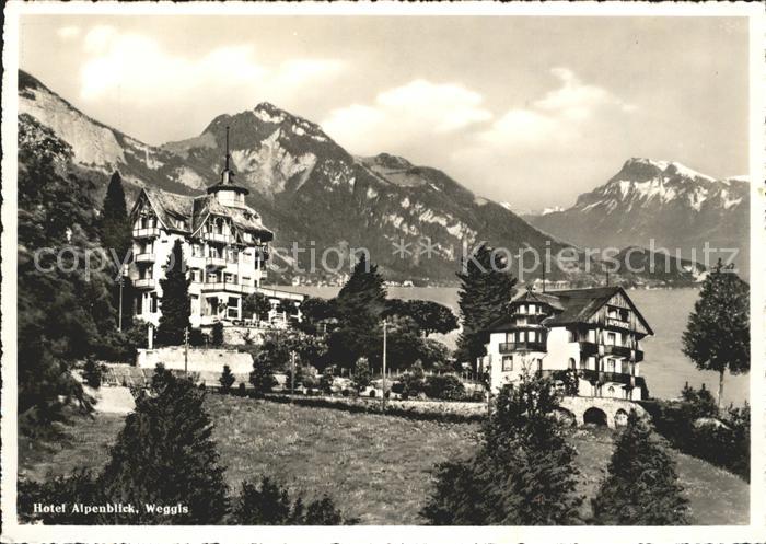 Weggis Vierwaldstaettersee Hotel Alpenblick