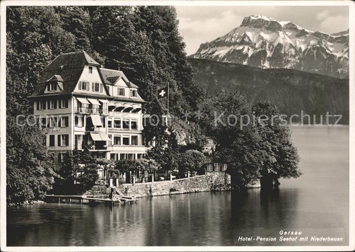 Gersau Vierwaldstaettersee Hotel-Pension Seehof Niederbauen