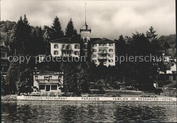Weggis Vierwaldstaettersee Hotel Paradies