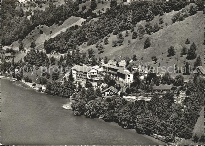 Gersau Vierwaldstaettersee Ferienheim SBHV Fliegeraufnahme