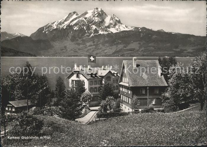 Vitznau Kurhaus Grubisbalm Rigi