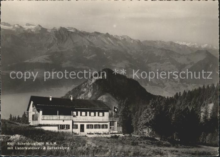 Rigi Kaltbad Berggasthaus Rigi-Scheidegg