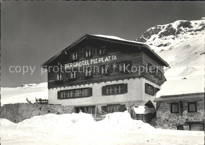 Sur Albula Alp Flix Berghotel Pizz Platta