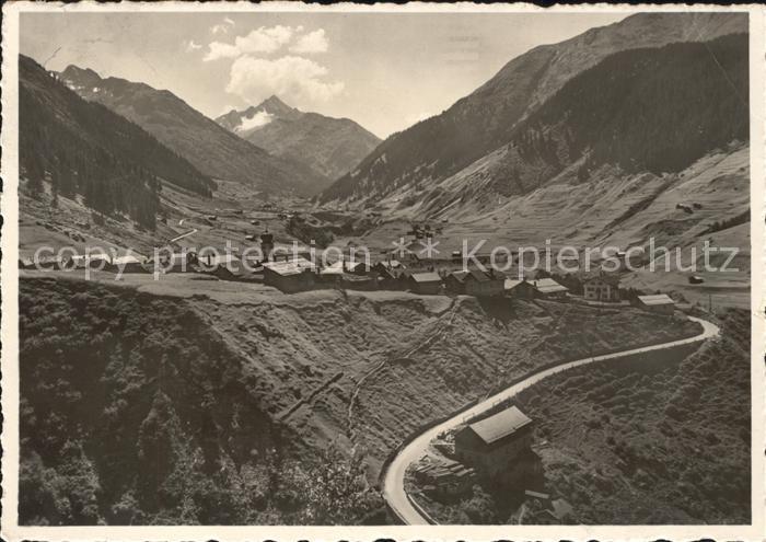 Piz Vallatscha Oberalppass Pass