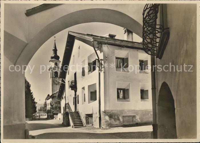 Bever Maloja Dorfpartie