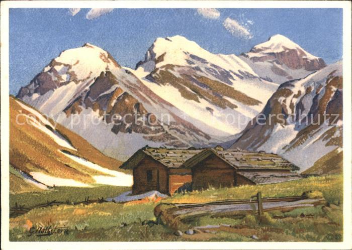 Helvetia Schweiz Künstlerzeichnung